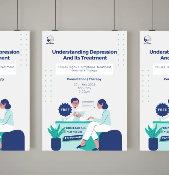 Depression workshop flyer